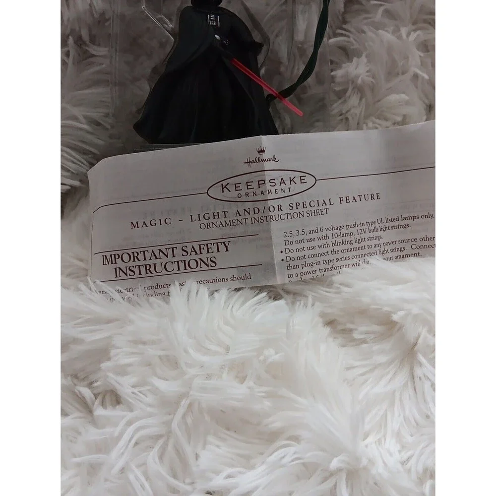 Hallmark Keepsake Magic‎ Ornament 1997 Star Wars Darth Vader